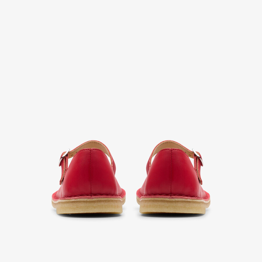 desert jane - rood leer